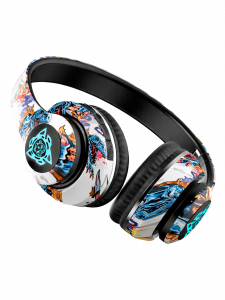 Наушники беспроводные Bluetooth с микрофоном и радио Орбита OT-ERB48 Белые